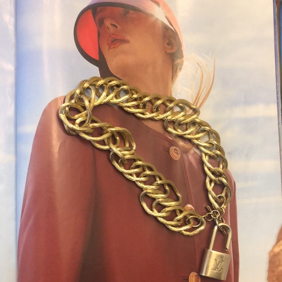 Vintage Necklaces and Authentic Louis Vuitton Padlock - Picture 5 of 13